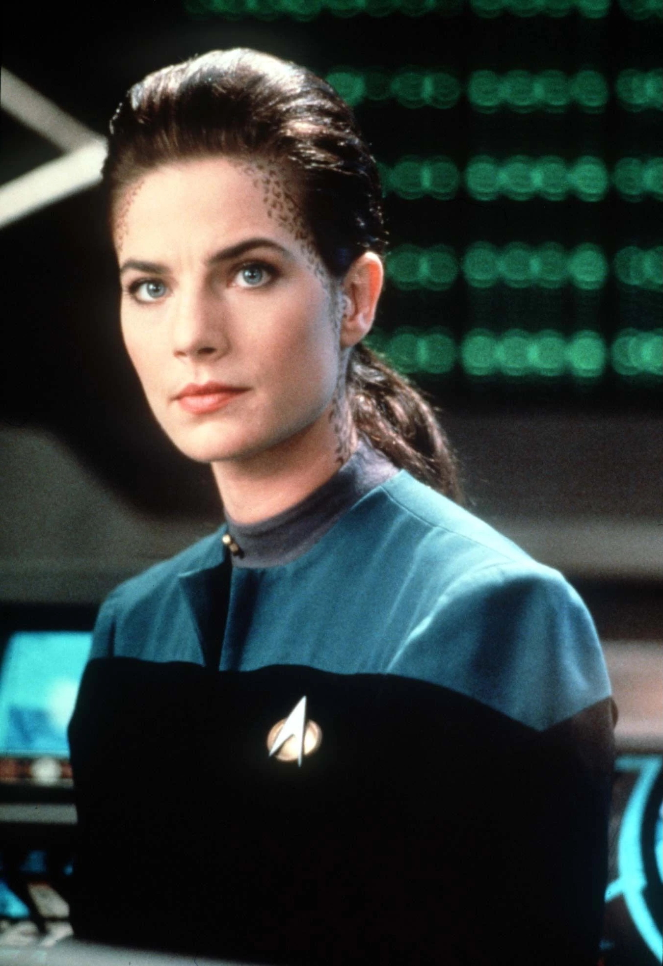 Jadzia Dax in Starfleet uniform